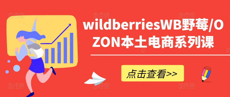 wildberriesWB野莓/OZON本土电商系列课，掌握WB产品优化，出单技巧和订单处理等-老K资源网