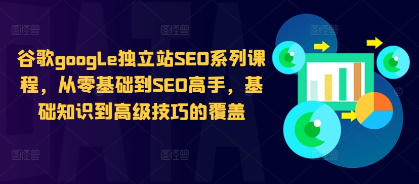 谷歌google独立站SEO系列课程，从零基础到SEO高手，基础知识到高级技巧的覆盖-老K资源网