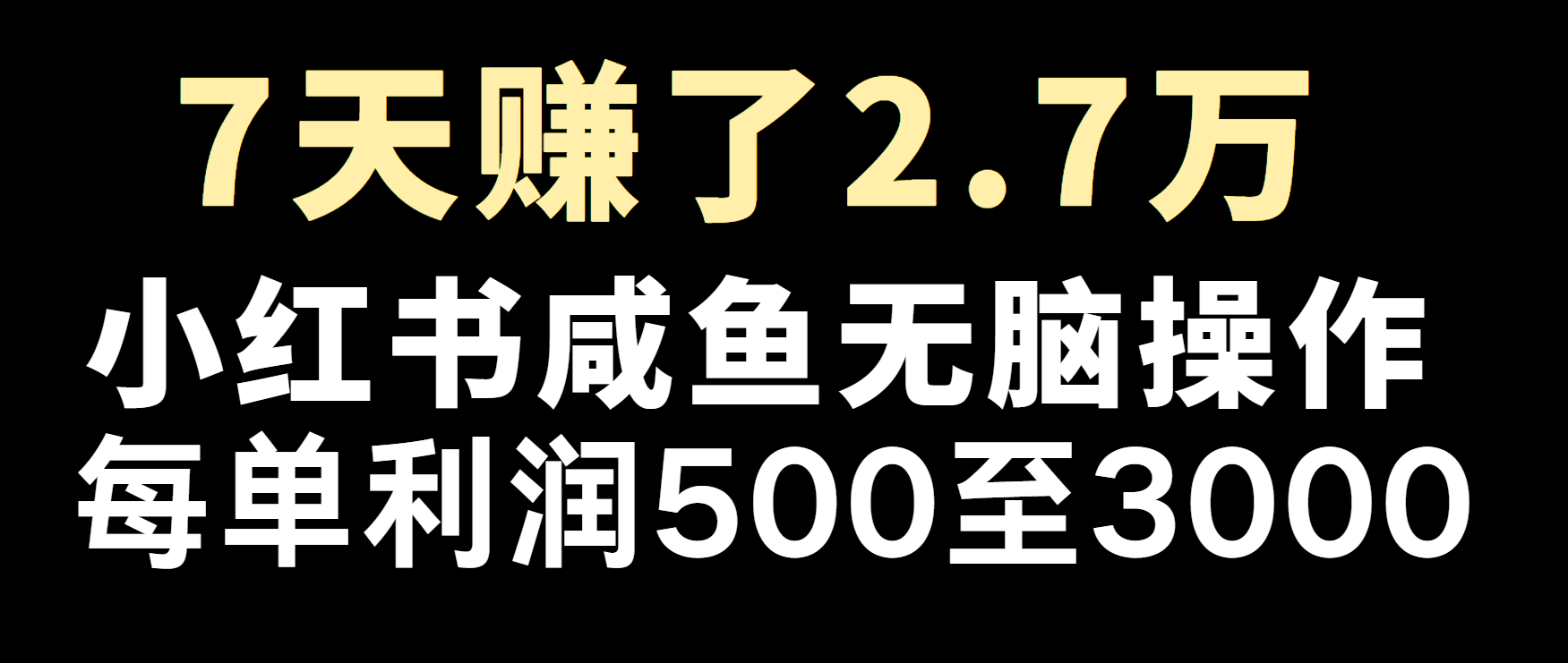 冷门暴利，超级简单的项目0成本玩法，每单在500至4000的利润-老K资源网