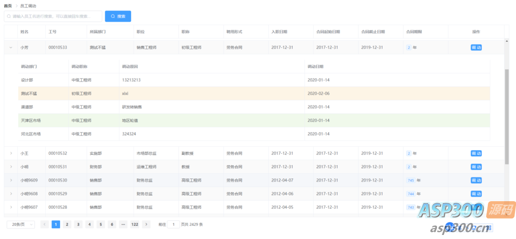 图片[3]-基于SpringBoot的人事管理系统源码 含论文+PPT-老K资源网