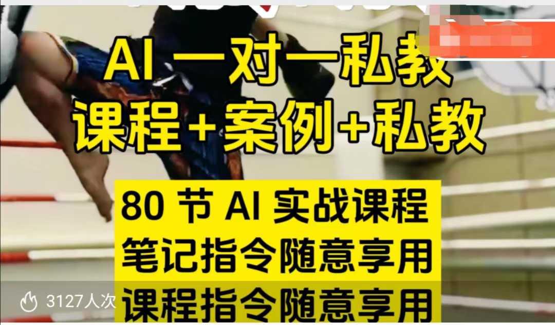 AI指令实战课，课程+案例，80节AI实战课程，笔记指令随意享用，课程指令随意享用-老K资源网