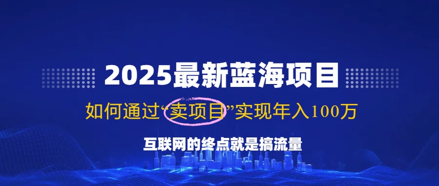 （14305期）2025最新蓝海项目，零门槛轻松复制，月入10万+，新手也能操作！-老K资源网
