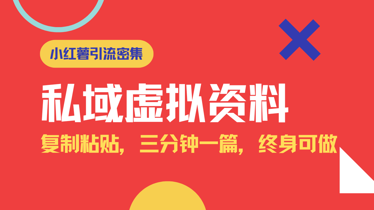 小红书引流私域旅游虚拟资料玩法，复制粘贴，三分钟一篇图文，日入1000…-老K资源网