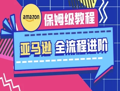 亚马逊保姆级全流程实操教程-跨境电商教程-老K资源网