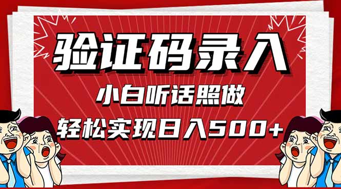 （14540期）信息录入，几秒一单，只需一部手机，小白轻松上手，日入500＋-老K资源网