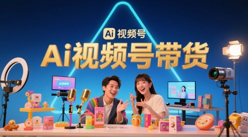 风口已至！AI视频号带货轻松月入过1W，99%的普通人却卡在内容制作门槛-老K资源网