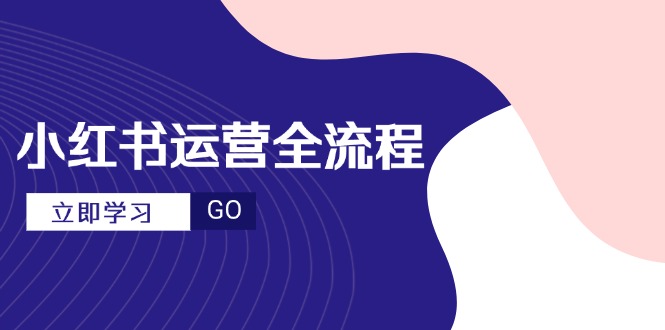 小红书运营全流程，爆款选题文案，视频制作技巧，进阶达人宝典-老K资源网