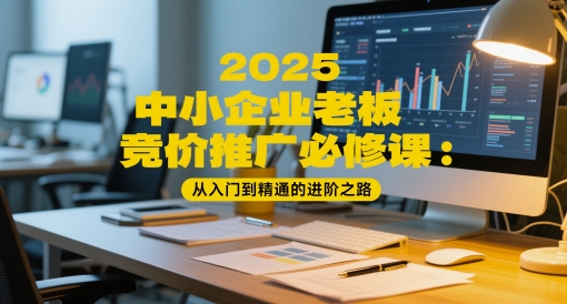 2025中小企业老板竞价推广必修课：从入门到精通的进阶之路-老K资源网