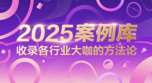 2025案例库，收录各行业大咖的方法论-老K资源网
