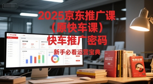 2025京东推广课（原快车课）解锁京东快车推广密码，新手必看运营宝典-老K资源网