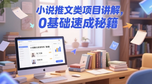 小说推文类项目讲解，0 基础速成秘籍-老K资源网