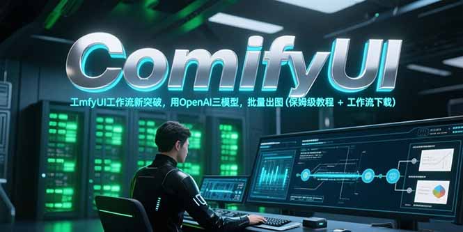 ComfyUI工作流新突破，用OpenAI三模型，批量出图(保姆级教程+工作流下载)-老K资源网