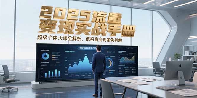 （15188期）2025流量变现实战手册，超级个体大课全解析，低粉高变现案例拆解-老K资源网