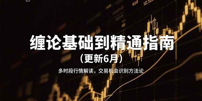 缠论基础到精通指南（更新6月）多时段行情解读，交易机会识别方法论-老K资源网