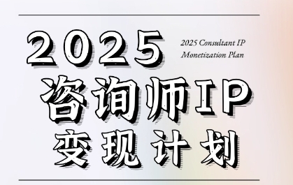 7天构建咨询师变现系统，2025咨询师IP变现计划训练营-老K资源网