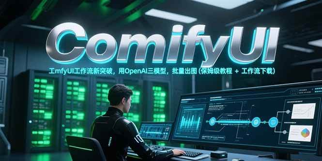 ComfyUI工作流新突破，用OpenAI三模型，批量出图(保姆级教程+工作流下载)-老K资源网