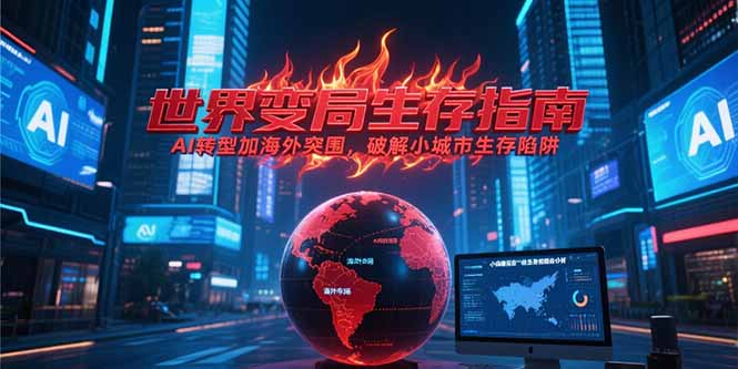 （15220期）付费文章《世界变局生存指南，AI转型加海外突围，破解小城市生存陷阱》-老K资源网
