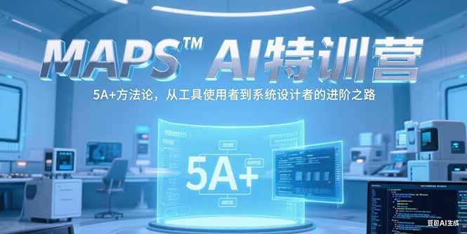 （15215期）MAPSAI特训营，掌握 5A+方法论，从工具使用者到系统设计者的进阶之路-老K资源网