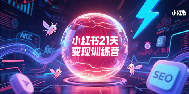 （15328期）小红书21天变现训练营，AIGC工具高效应用，SEO优化核心技巧-老K资源网