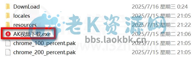 AK视频下载器，支持下载四大主流平台的无水印视频-老K资源网