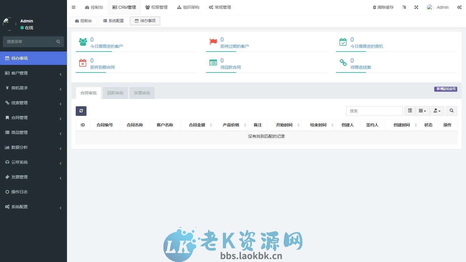 图片[3]-2025企业级云CRM系统源码 | 全端覆盖（Uniapp+H5+小程序+PC）| FastAdmin强力驱动 | 无加密可二开-老K资源网