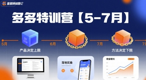 多多特训营【5-7月】产品决定上限，方法决定下限，各种玩法技巧落地实操-老K资源网