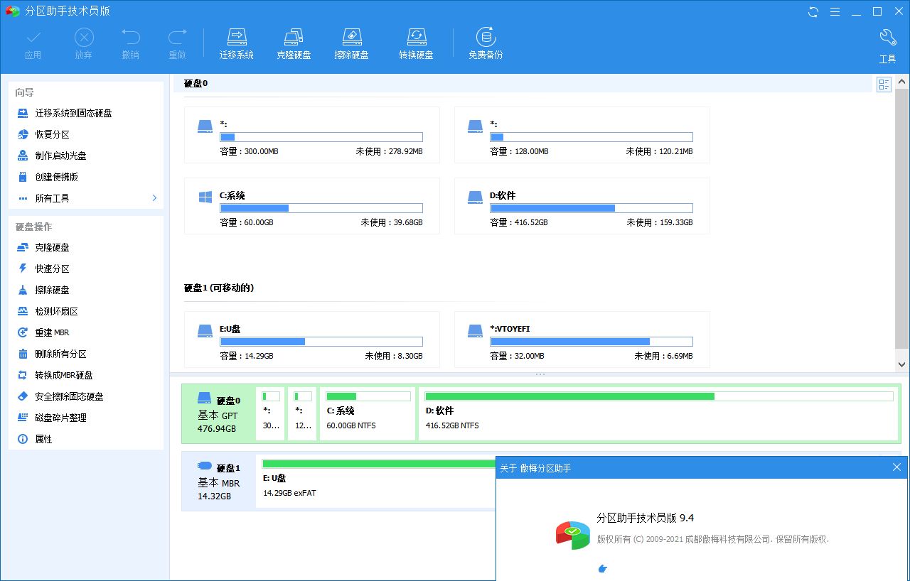 分区助手技术员v10.9.1特别版-老K资源网