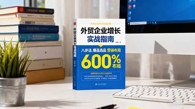 （16296期）外贸企业增长实战指南，八步法、爆品选品、营销布局，业绩增长300%-老K资源网