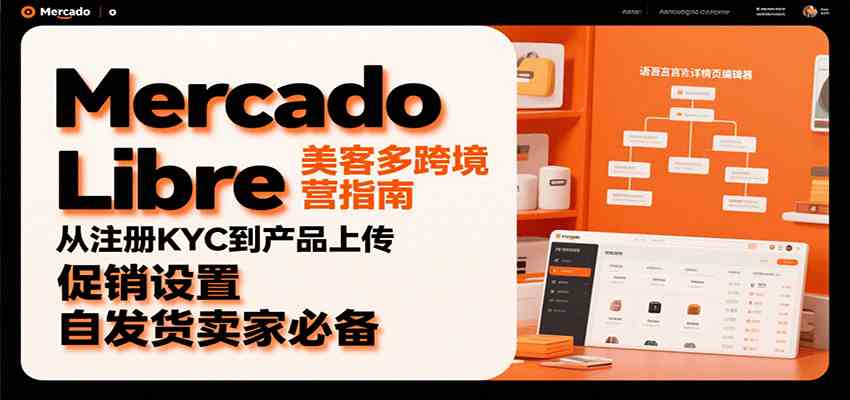 Mercado Libre 美客多跨境运营指南：从注册KYC到产品上传、促销设置，自发货卖家必备-老K资源网