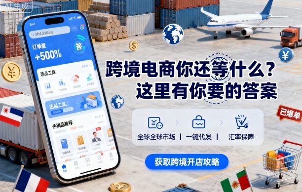 跨境电商你还等什么？这里有你要的答案【音频课】-老K资源网