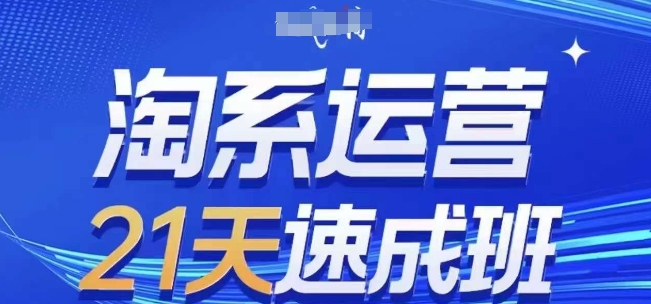 淘系运营21天速成班(更新25年9月)，0基础轻松搞定淘系运营，不做假把式-老K资源网