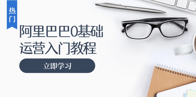 阿里巴巴运营零基础入门教程：涵盖开店、运营、推广，快速成为电商高手-轻创联盟