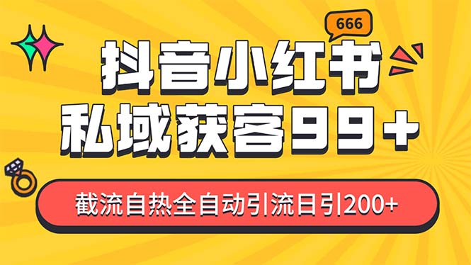某音，小红书，野路子引流玩法截流自热一体化日引200+精准粉 单日变现3…-轻创联盟