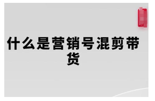 营销号混剪带货，从内容创作到流量变现的全流程，教你用营销号形式做混剪带货-轻创联盟