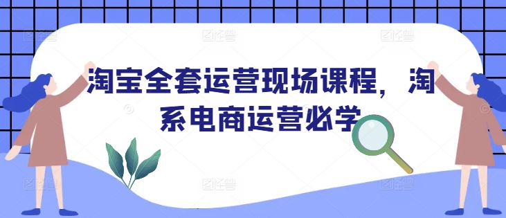 淘宝全套运营现场课程，淘系电商运营必学-轻创联盟