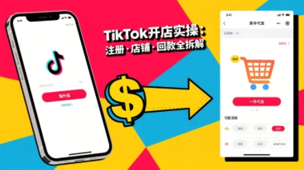 TikTok从开店到投流的进阶课，从基础实操到高阶技巧一网打尽-轻创联盟