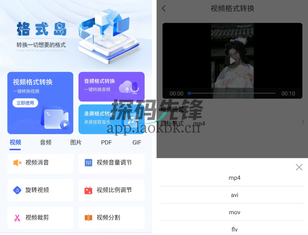 格式岛,一款神器级格式转换工具-探码先锋资源站 格式岛,一款神器级格式转换工具-探码先锋资源站