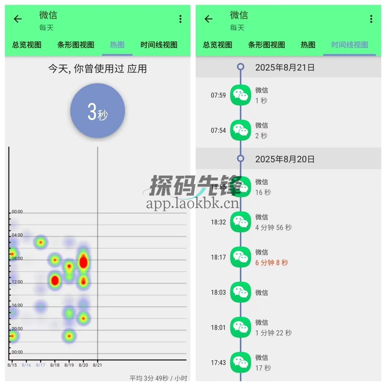 图片[4]-APP Usage，一款手机应用使用时长统计工具-探码先锋资源站